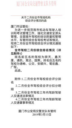 厦门鑫天厦驾校集美报名点全解析 价格、服务与评价